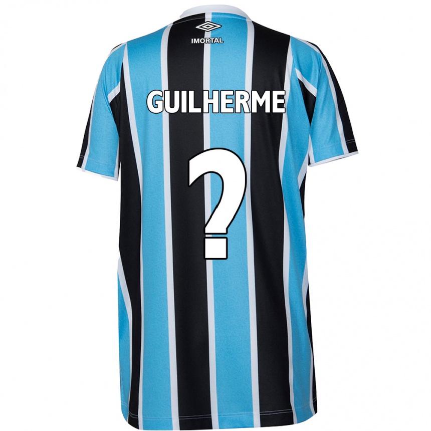 Niño Fútbol Camiseta Zé Guilherme #0 Azul Negro Blanco 1ª Equipación 2024/25 México