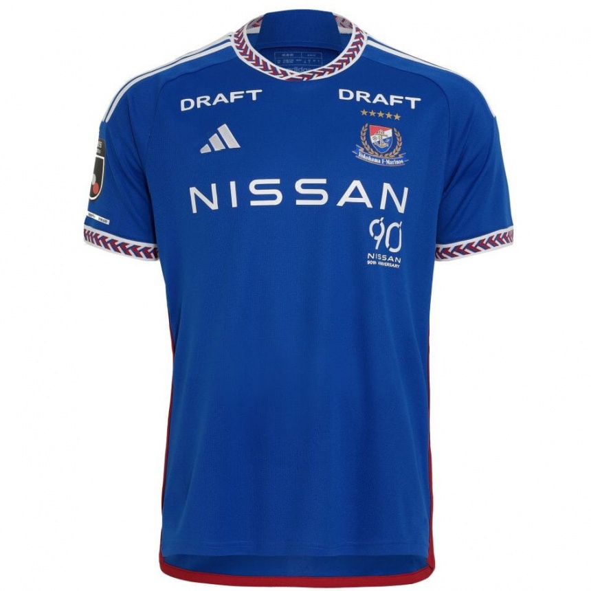 Niño Fútbol Camiseta Kota Watanabe #6 Azul Blanco Rojo 1ª Equipación 2024/25 México