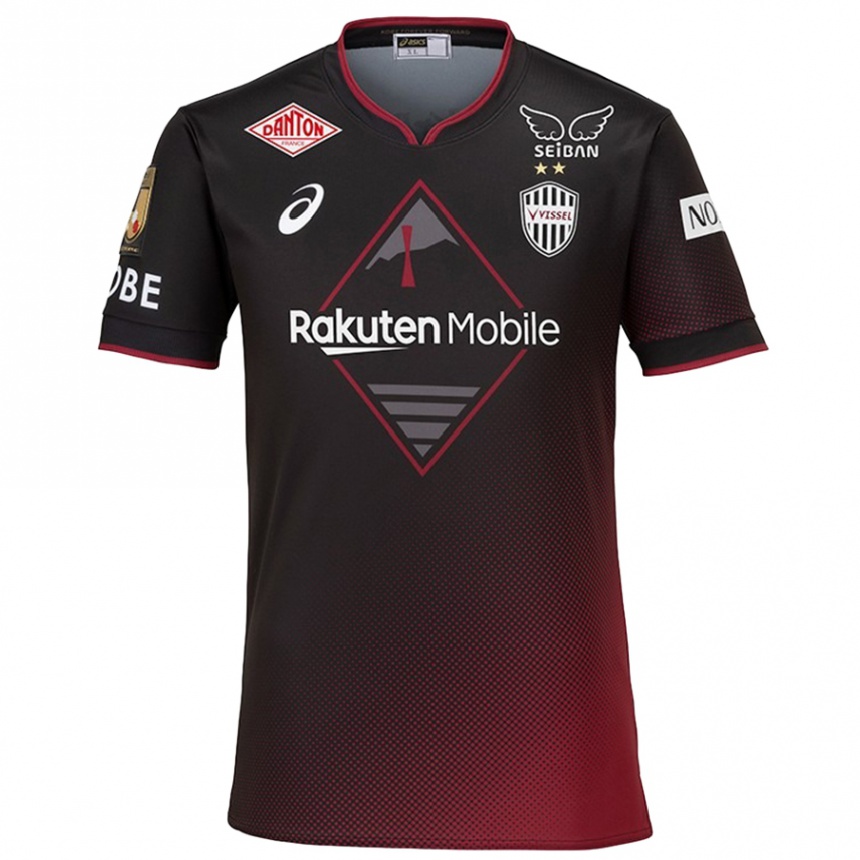 Niño Fútbol Camiseta Tokiya Takamura #13 Negro Rojo 1ª Equipación 2024/25 México