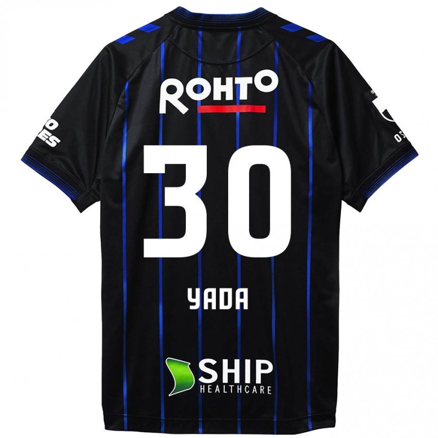 Niño Fútbol Camiseta Yukito Yada #30 Azul Negro 1ª Equipación 2024/25 México