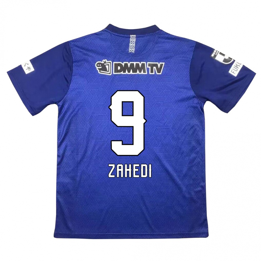 Niño Fútbol Camiseta Shahab Zahedi #9 Azul Oscuro 1ª Equipación 2024/25 México