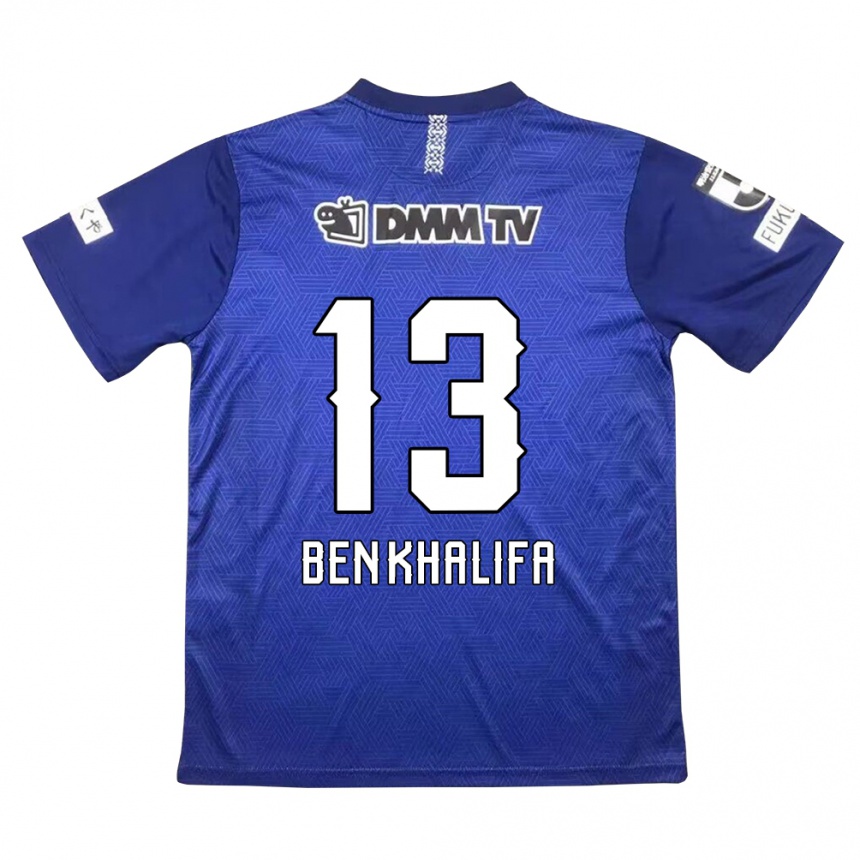 Niño Fútbol Camiseta Nassim Ben Khalifa #13 Azul Oscuro 1ª Equipación 2024/25 México