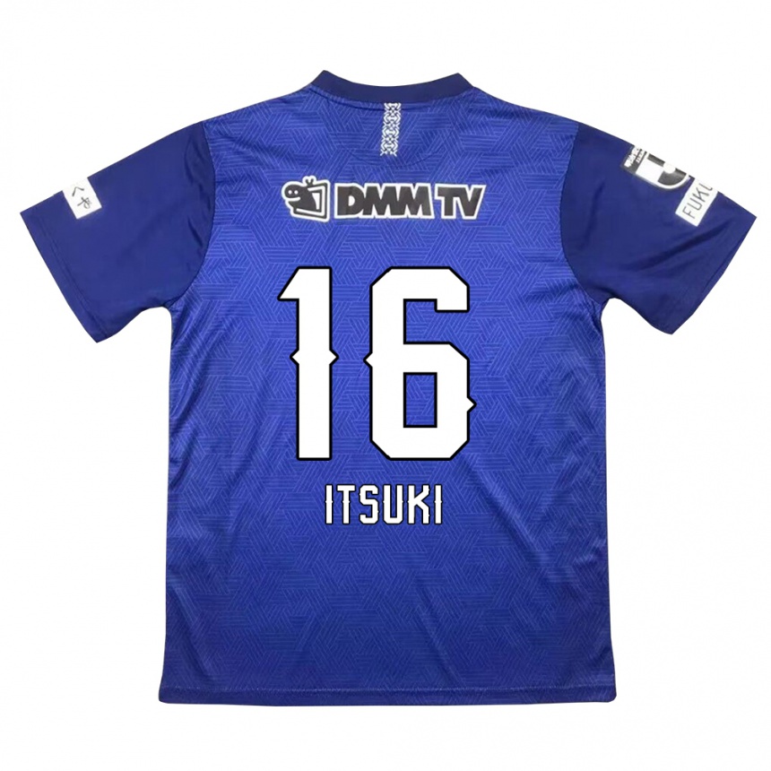 Niño Fútbol Camiseta Itsuki Oda #16 Azul Oscuro 1ª Equipación 2024/25 México