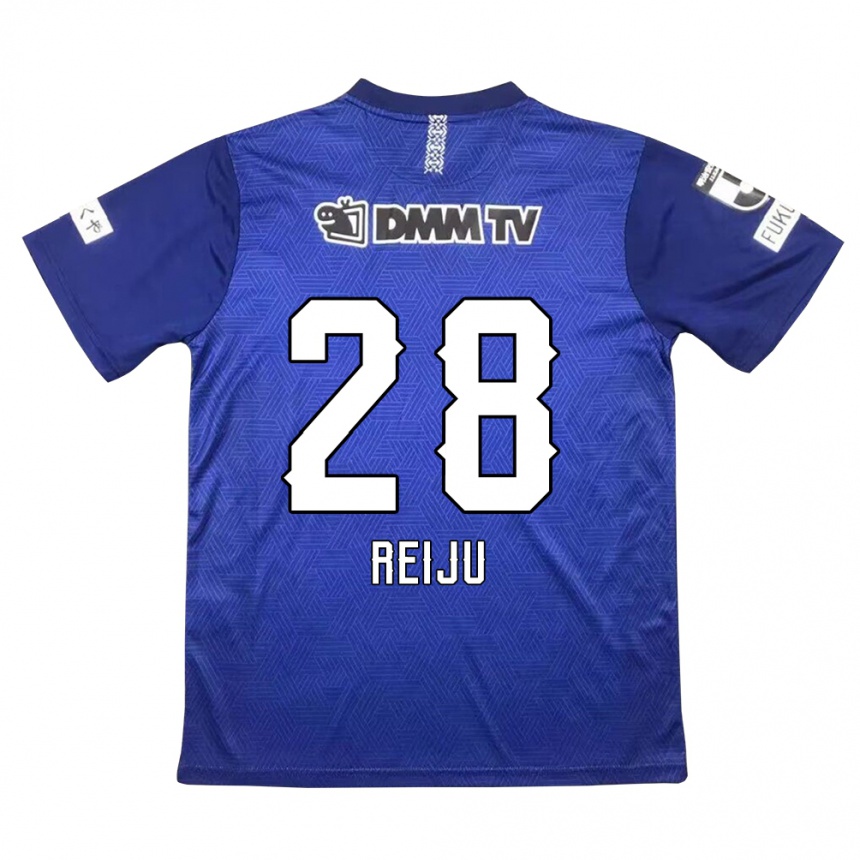 Niño Fútbol Camiseta Reiju Tsuruno #28 Azul Oscuro 1ª Equipación 2024/25 México