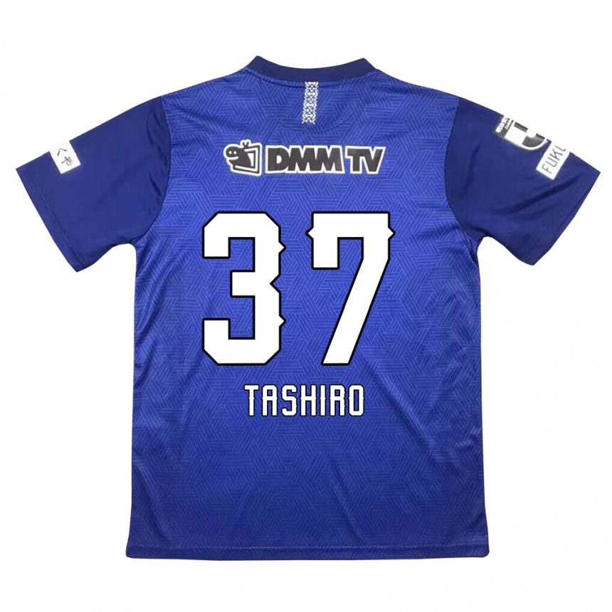 Niño Fútbol Camiseta Masaya Tashiro #37 Azul Oscuro 1ª Equipación 2024/25 México