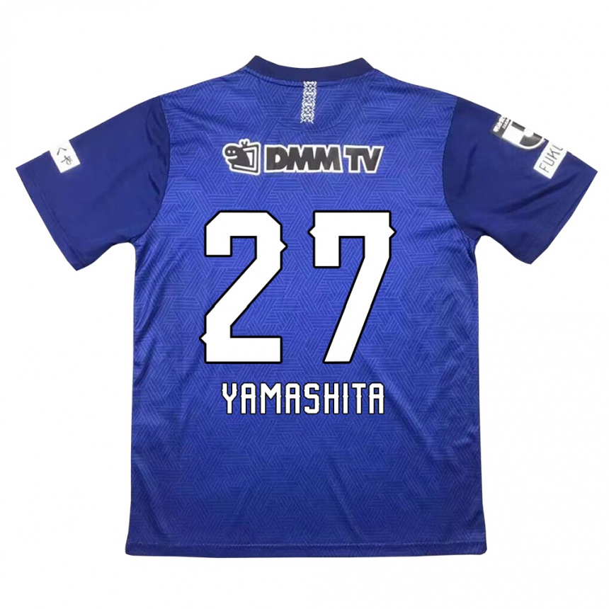 Niño Fútbol Camiseta Sotaro Yamashita #27 Azul Oscuro 1ª Equipación 2024/25 México