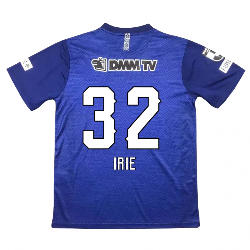 Niño Fútbol Camiseta Yujin Irie #32 Azul Oscuro 1ª Equipación 2024/25 México