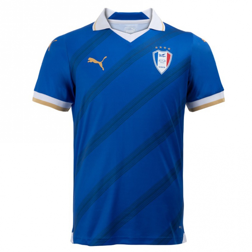 Niño Fútbol Camiseta Ho-Ik Jang #3 Azul Blanco 1ª Equipación 2024/25 México