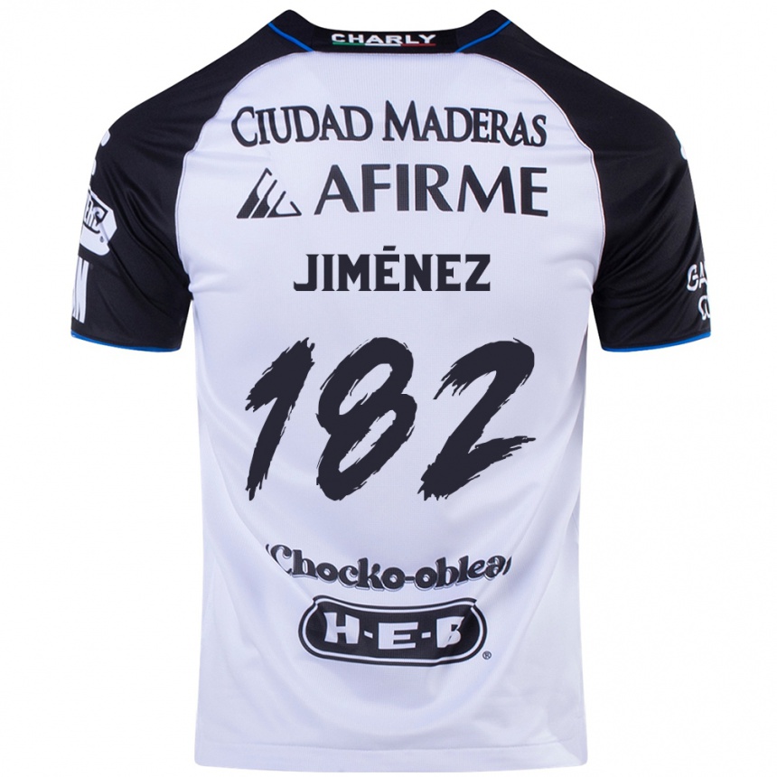 Niño Fútbol Camiseta Carlos Jiménez #182 Azul Negro 1ª Equipación 2024/25 México