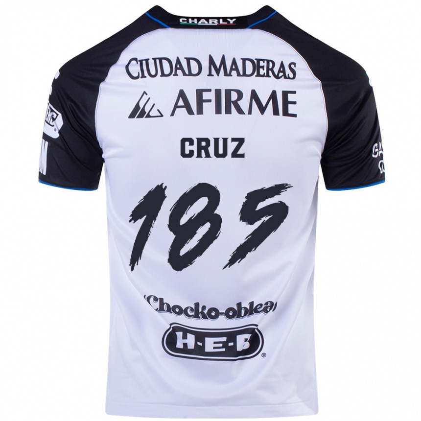 Niño Fútbol Camiseta Axel Cruz #185 Azul Negro 1ª Equipación 2024/25 México