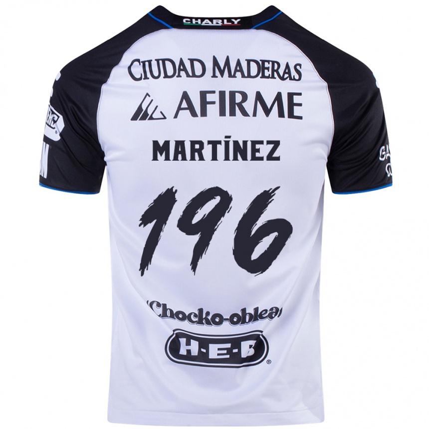 Niño Fútbol Camiseta Diego Martínez #196 Azul Negro 1ª Equipación 2024/25 México