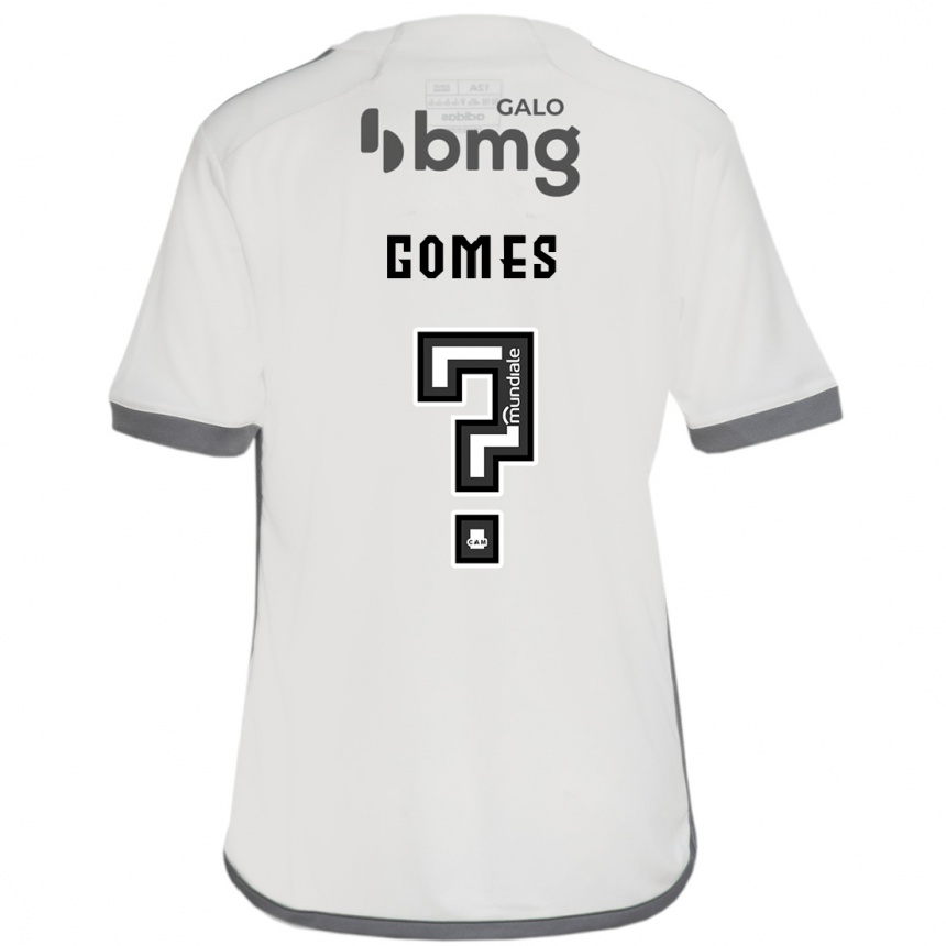 Niño Fútbol Camiseta Fábio Gomes #0 Blanquecino 2ª Equipación 2024/25 México