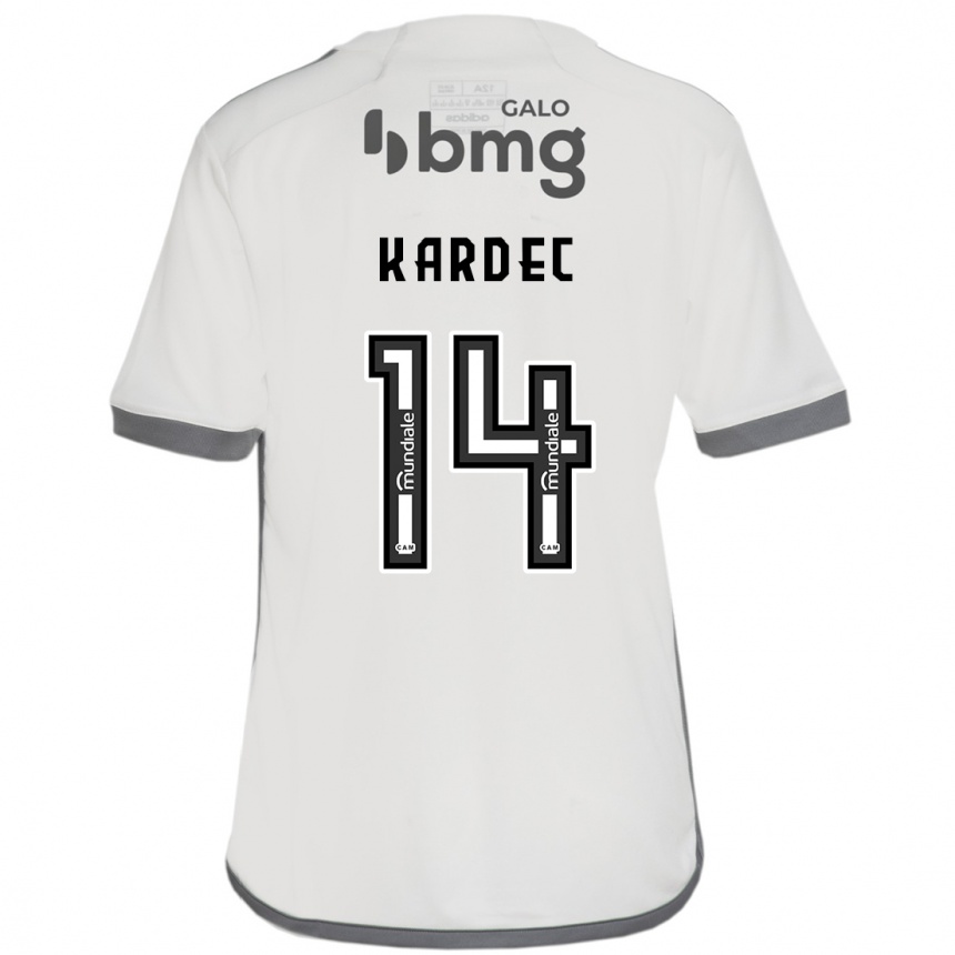 Niño Fútbol Camiseta Alan Kardec #14 Blanquecino 2ª Equipación 2024/25 México