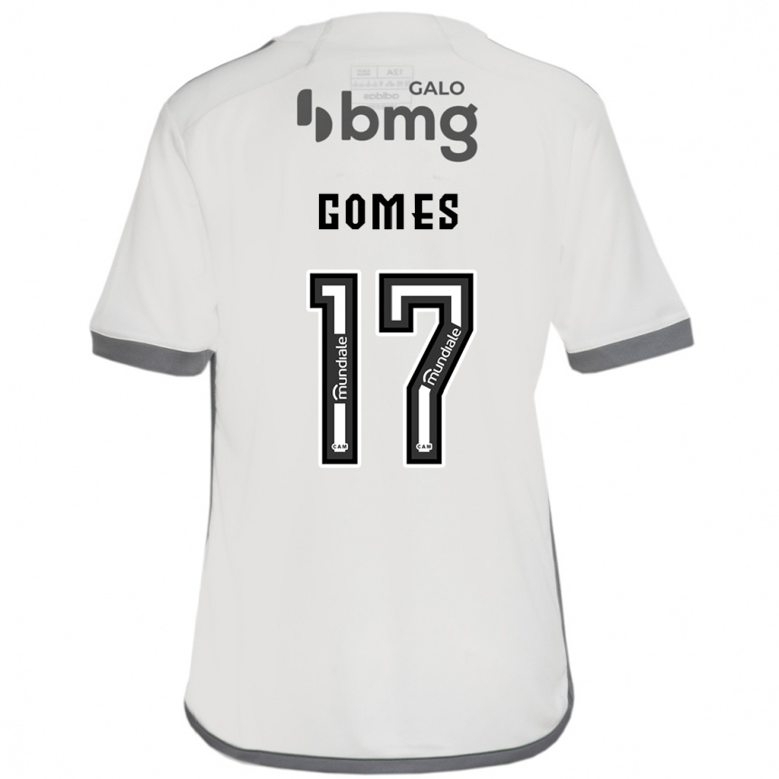 Niño Fútbol Camiseta Igor Gomes #17 Blanquecino 2ª Equipación 2024/25 México