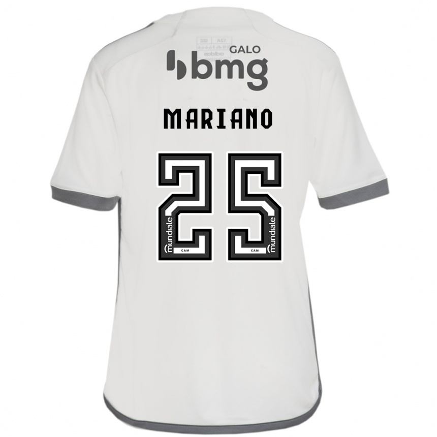 Niño Fútbol Camiseta Mariano #25 Blanquecino 2ª Equipación 2024/25 México