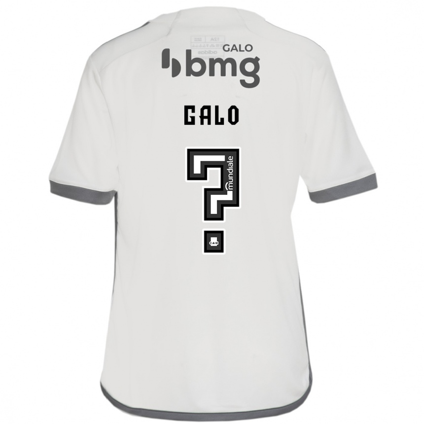 Niño Fútbol Camiseta Diego Galo #0 Blanquecino 2ª Equipación 2024/25 México