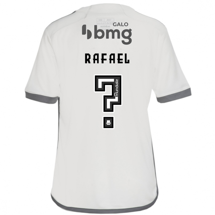 Niño Fútbol Camiseta João Rafael #0 Blanquecino 2ª Equipación 2024/25 México