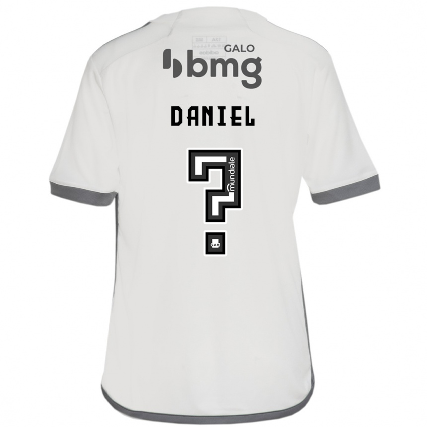 Niño Fútbol Camiseta Lucas Daniel #0 Blanquecino 2ª Equipación 2024/25 México