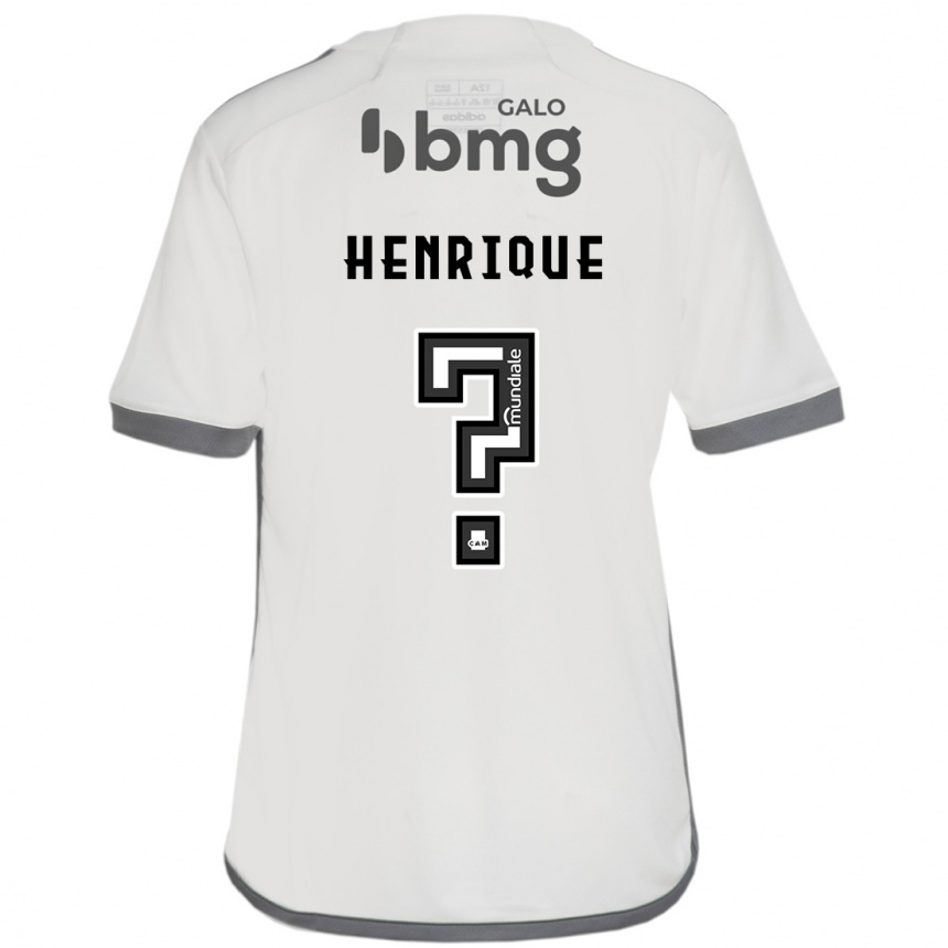 Niño Fútbol Camiseta Bruno Henrique #0 Blanquecino 2ª Equipación 2024/25 México