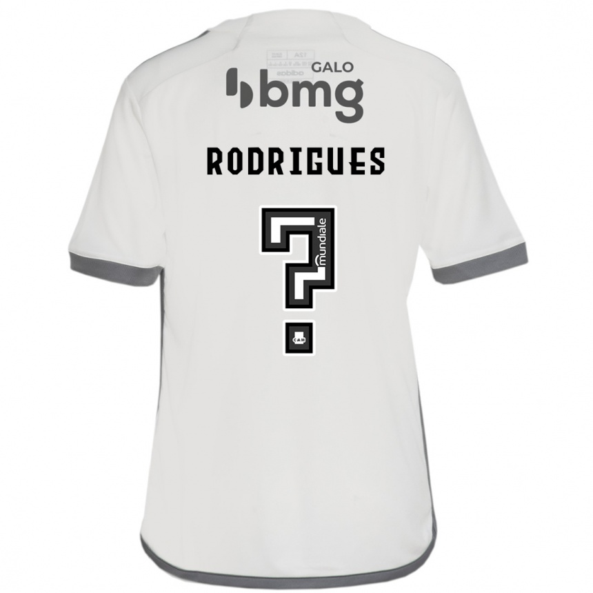 Niño Fútbol Camiseta Vinicius Rodrigues #0 Blanquecino 2ª Equipación 2024/25 México