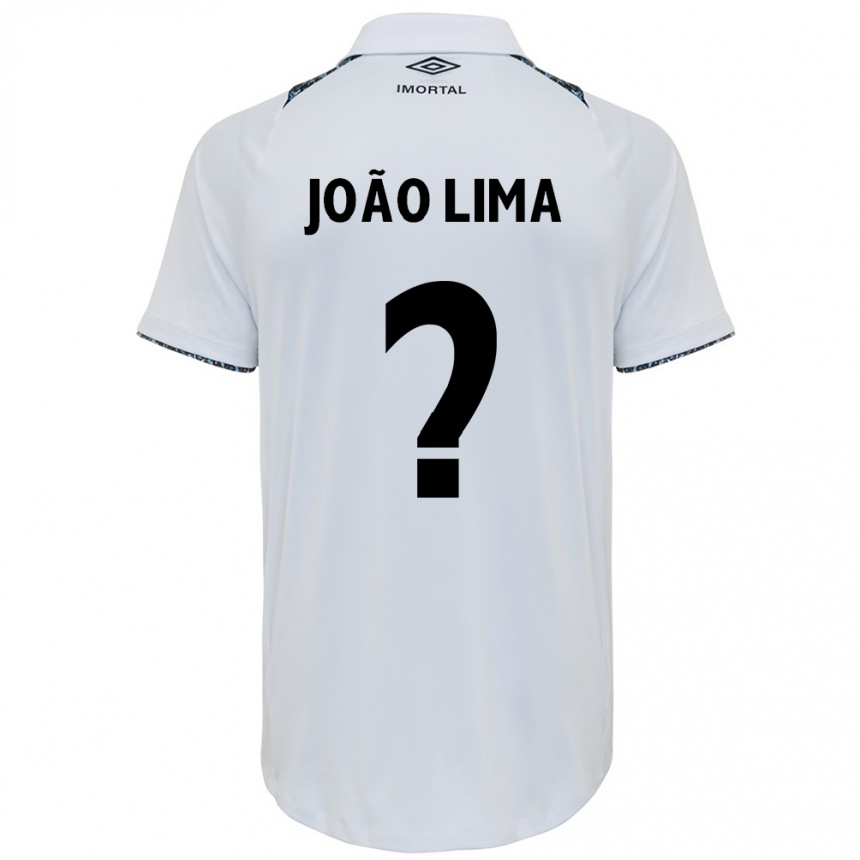 Niño Fútbol Camiseta João Vitor #0 Blanco Azul 2ª Equipación 2024/25 México