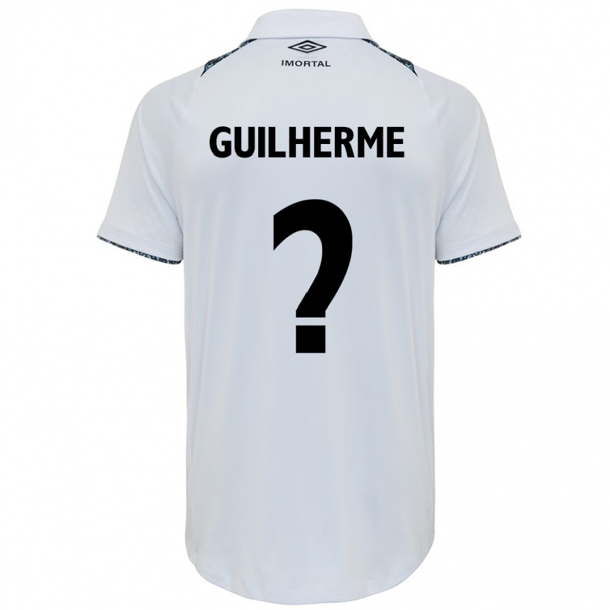 Niño Fútbol Camiseta Zé Guilherme #0 Blanco Azul 2ª Equipación 2024/25 México