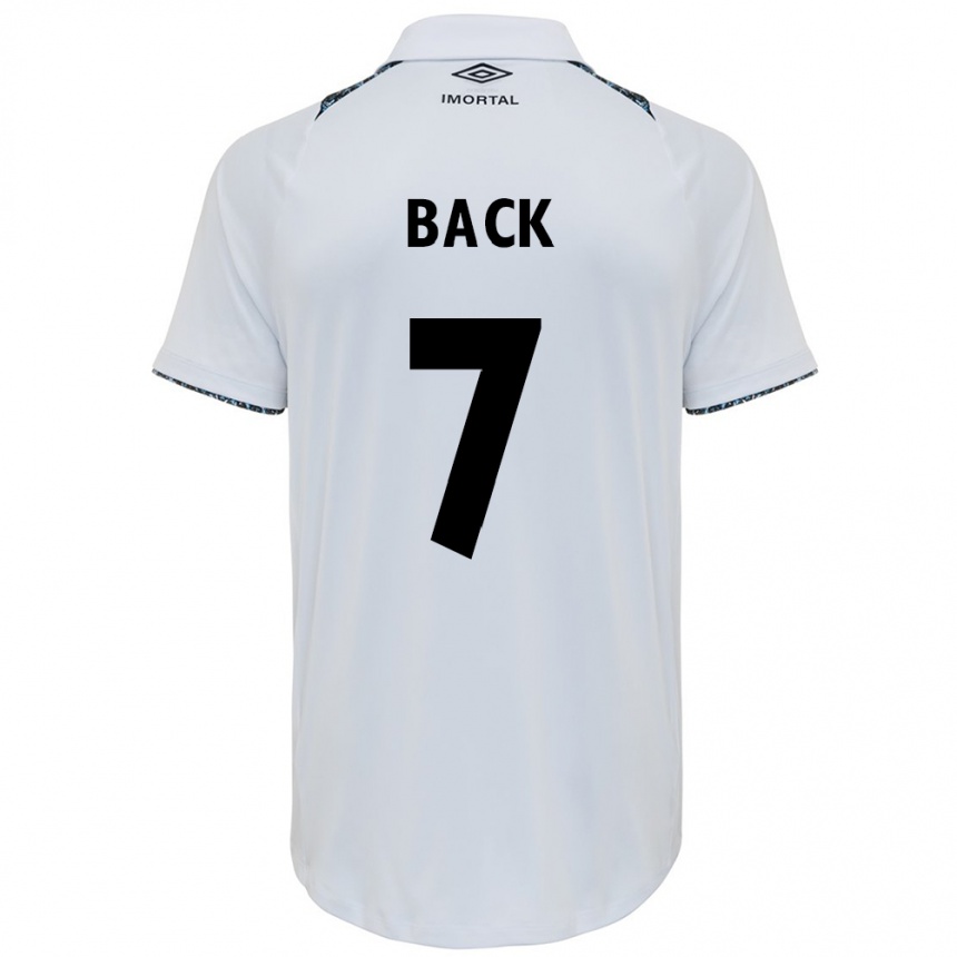 Niño Fútbol Camiseta Pri Back #7 Blanco Azul 2ª Equipación 2024/25 México