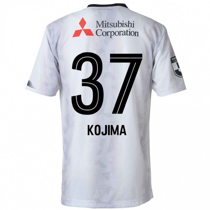 Niño Fútbol Camiseta Satsuki Kojima #37 Blanco Negro 2ª Equipación 2024/25 México