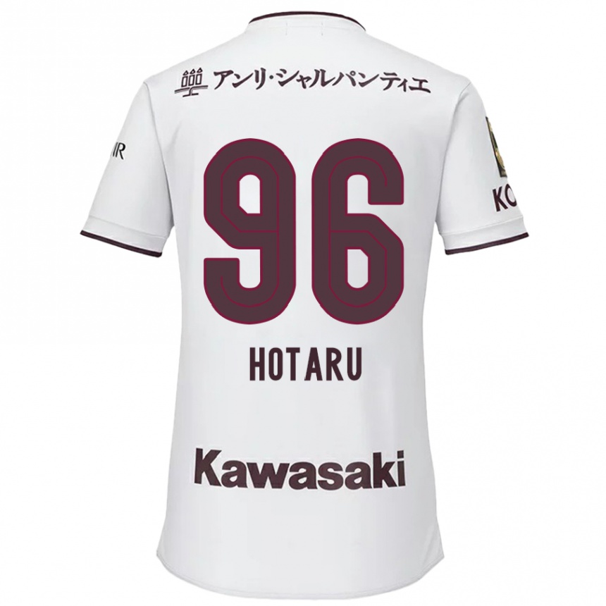 Niño Fútbol Camiseta Hotaru Yamaguchi #96 Blanco Rojo 2ª Equipación 2024/25 México