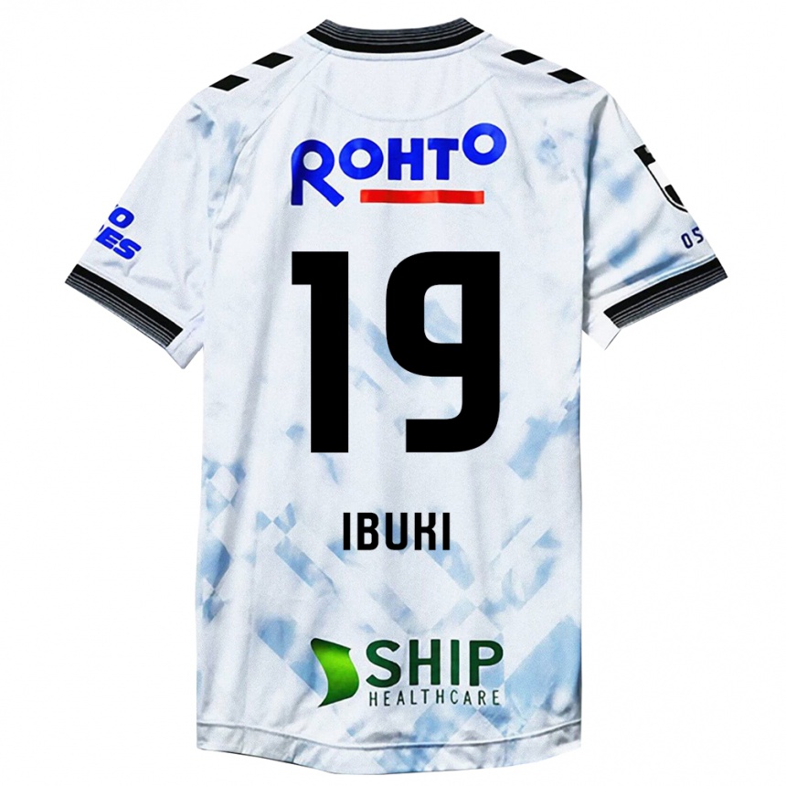 Niño Fútbol Camiseta Ibuki Konno #19 Blanco Negro 2ª Equipación 2024/25 México