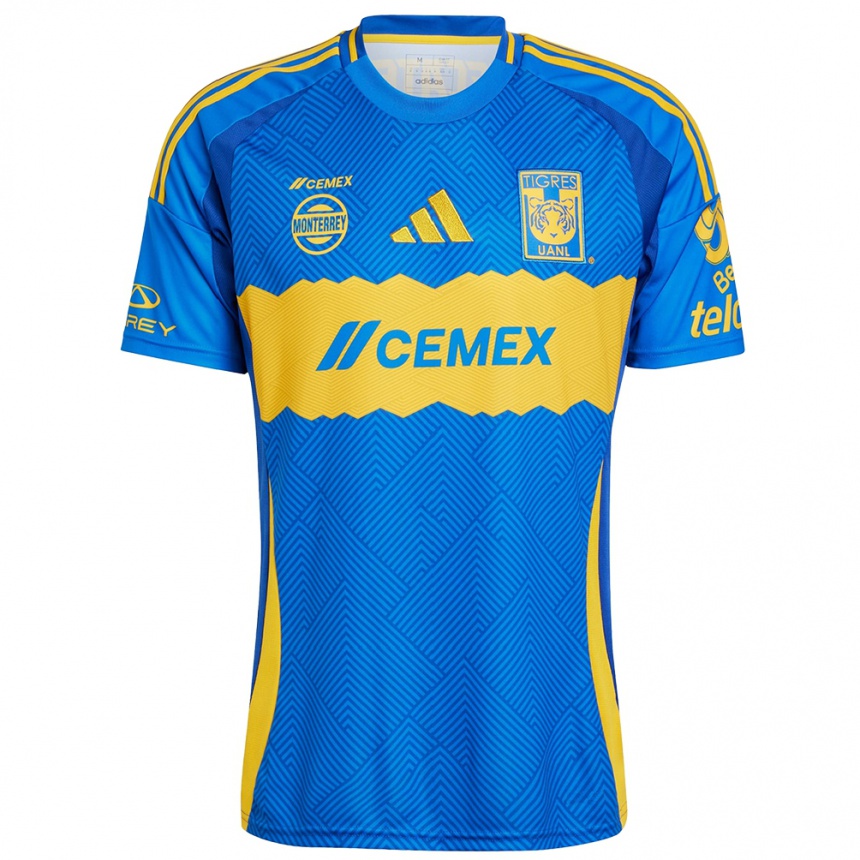 Niño Fútbol Camiseta Nahuel Guzmán #1 Azul Amarillo 2ª Equipación 2024/25 México