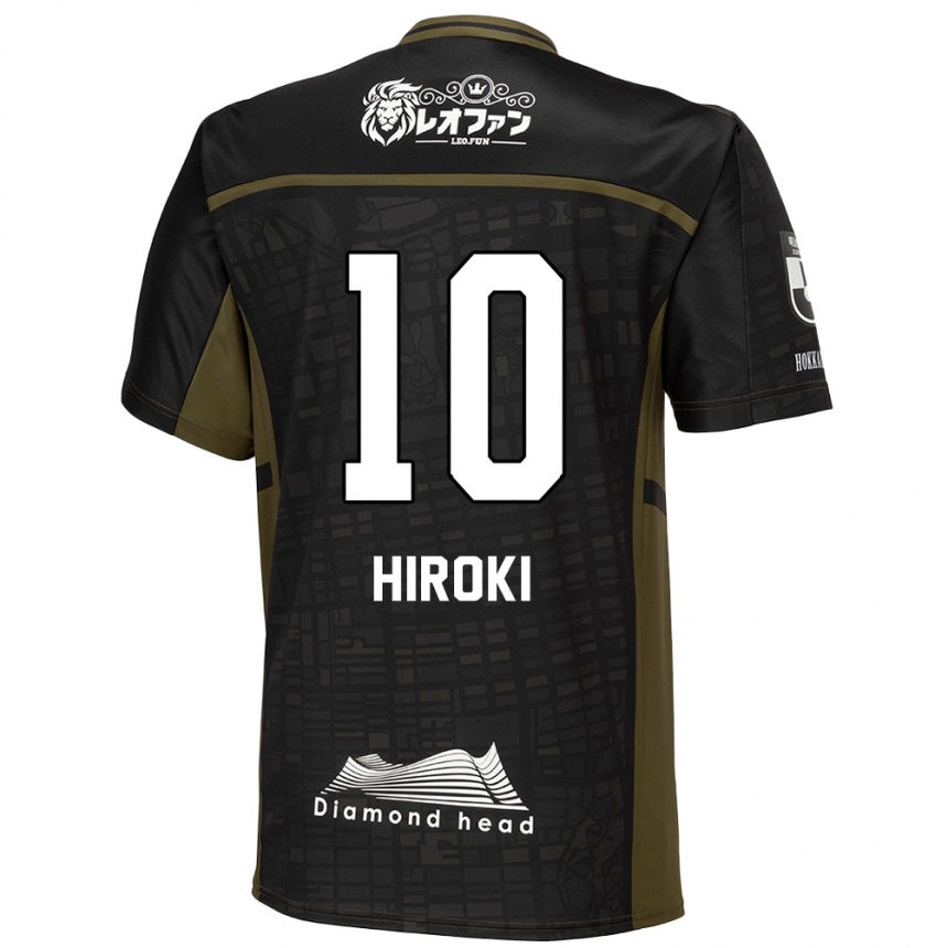 Niño Fútbol Camiseta Hiroki Miyazawa #10 Verde Negro 2ª Equipación 2024/25 México