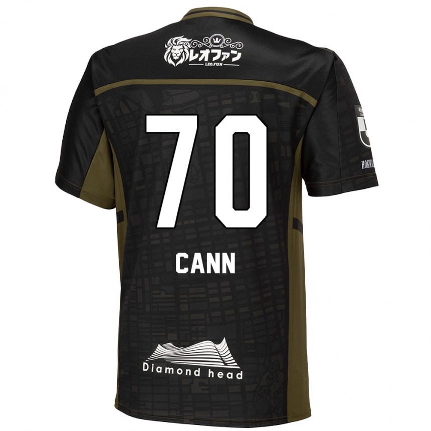 Niño Fútbol Camiseta Francis Cann #70 Verde Negro 2ª Equipación 2024/25 México