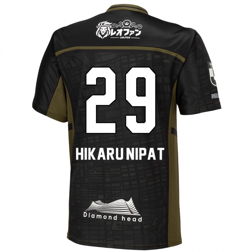 Niño Fútbol Camiseta Reese Hikaru Nipat #29 Verde Negro 2ª Equipación 2024/25 México