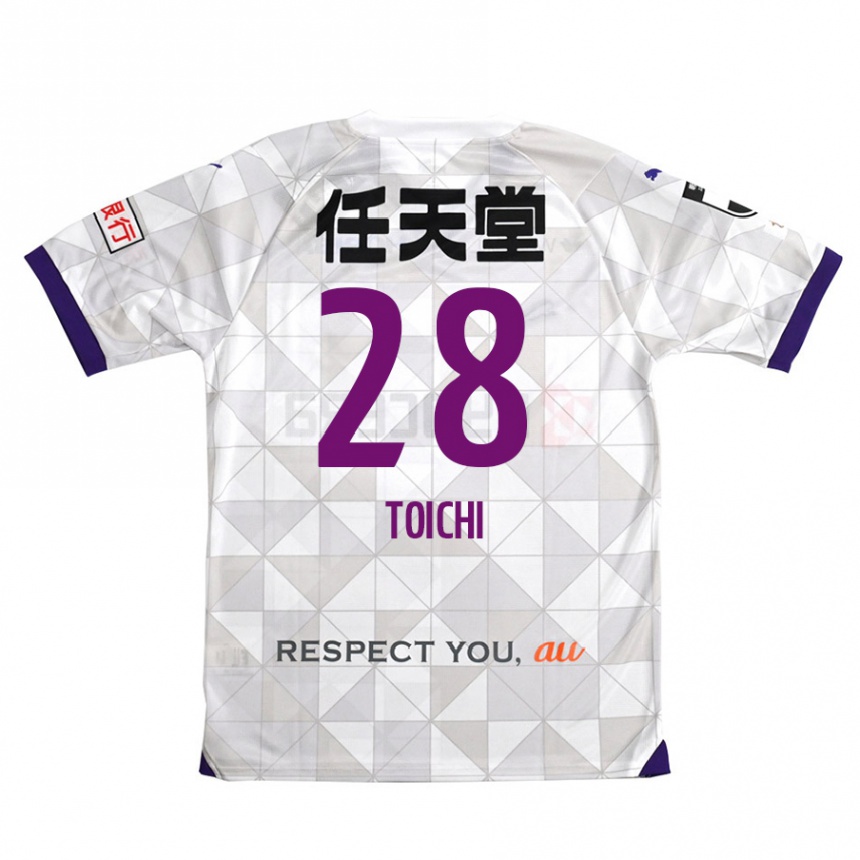 Niño Fútbol Camiseta Toichi Suzuki #28 Blanco Morado 2ª Equipación 2024/25 México