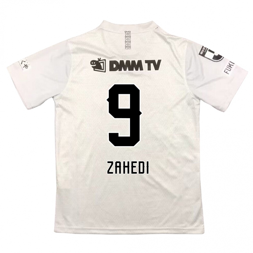 Niño Fútbol Camiseta Shahab Zahedi #9 Gris Negro 2ª Equipación 2024/25 México