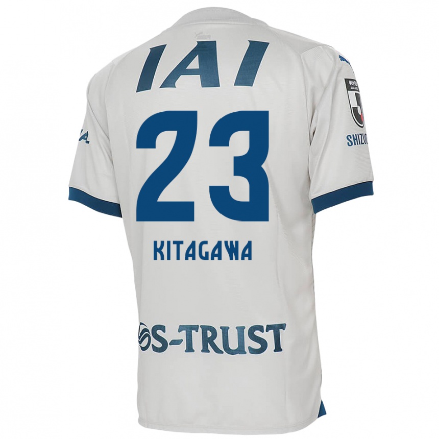 Niño Fútbol Camiseta Koya Kitagawa #23 Blanco Azul 2ª Equipación 2024/25 México