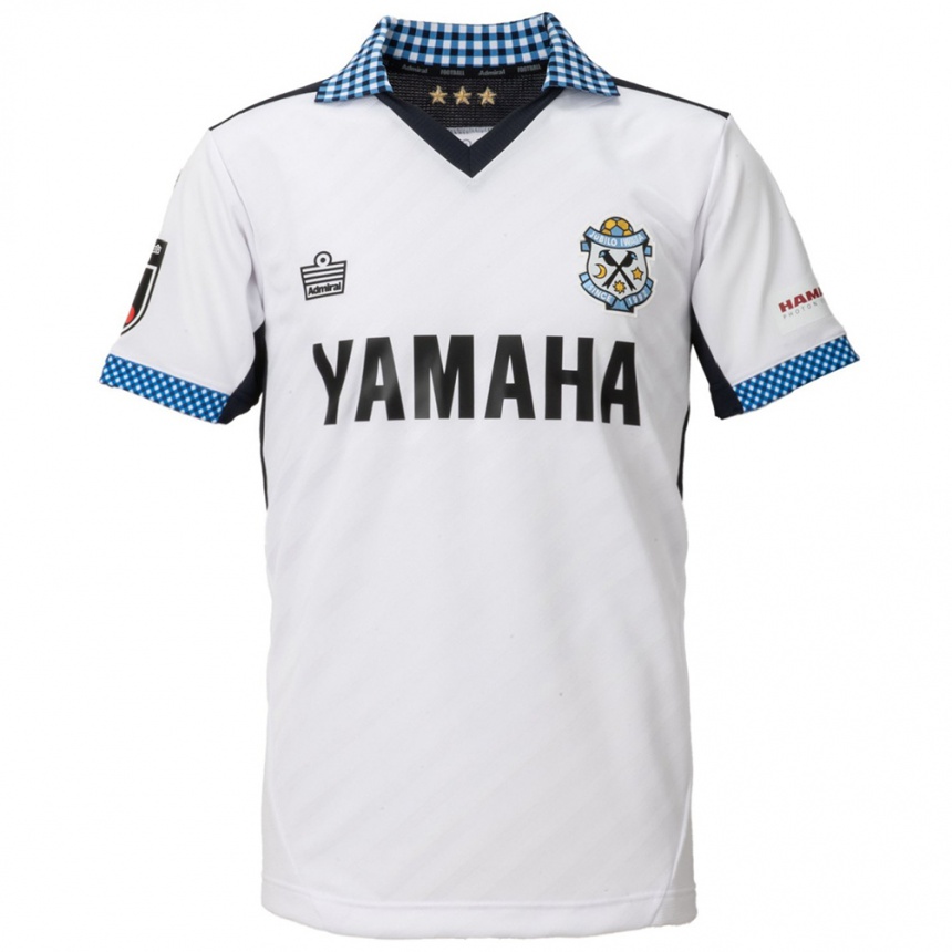 Niño Fútbol Camiseta Shota Yamamoto #46 Blanco Negro 2ª Equipación 2024/25 México