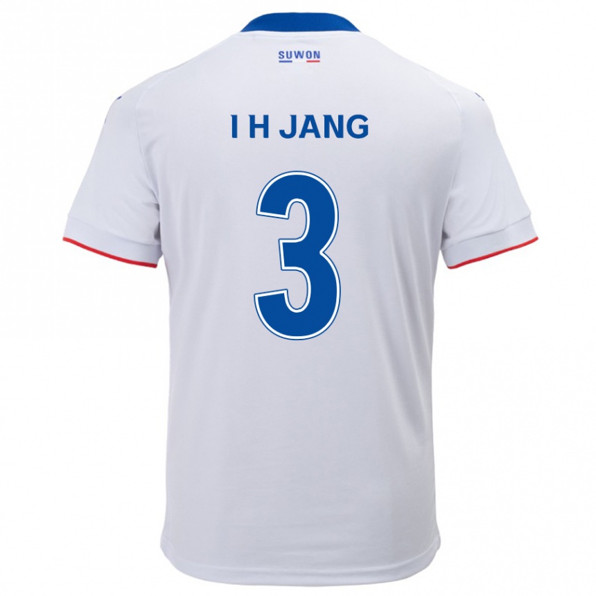 Niño Fútbol Camiseta Ho-Ik Jang #3 Blanco Azul 2ª Equipación 2024/25 México