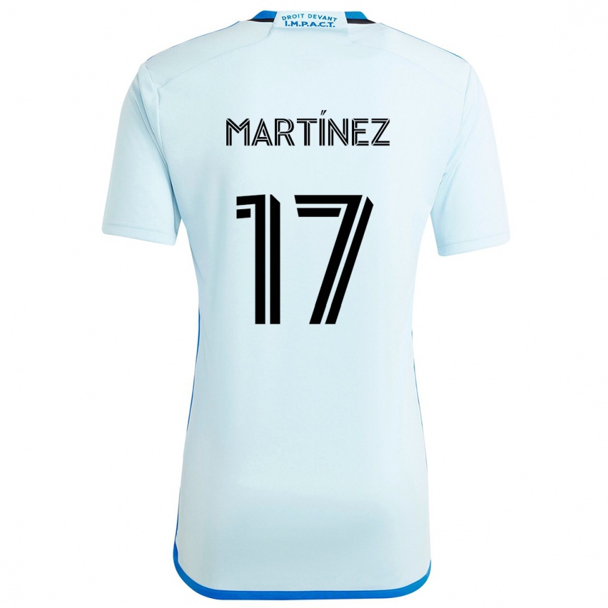 Niño Fútbol Camiseta Josef Martínez #17 Azul Hielo 2ª Equipación 2024/25 México