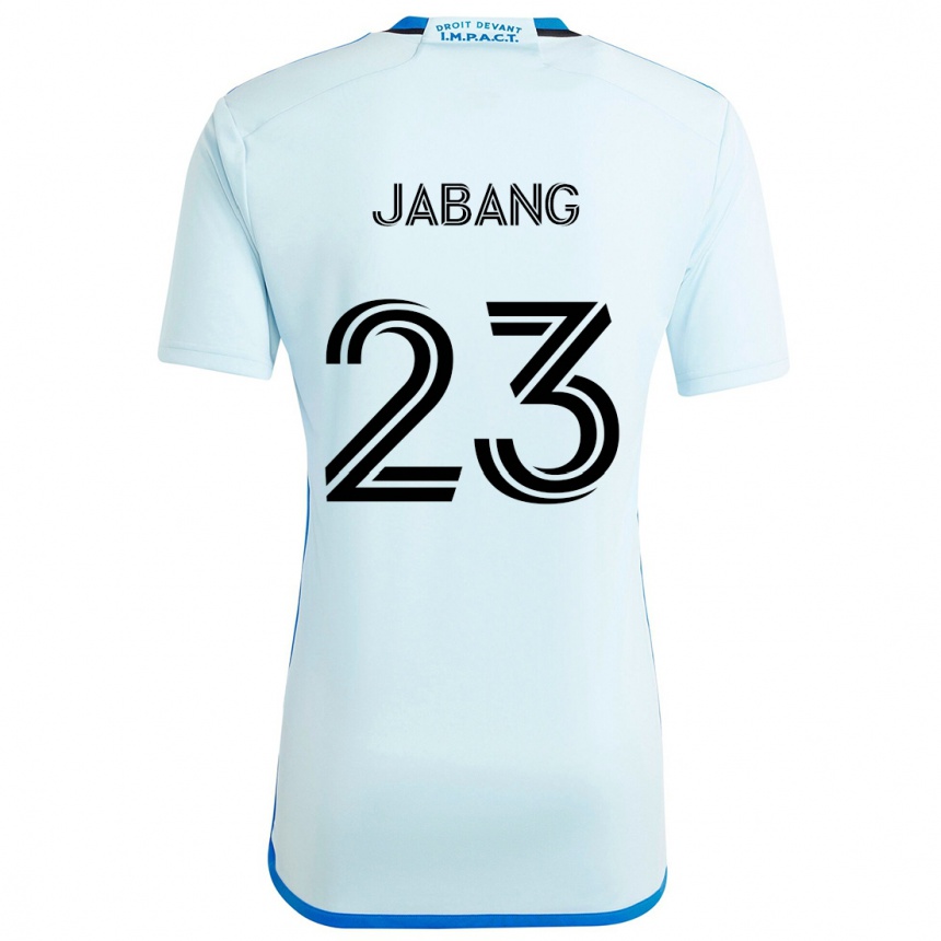 Niño Fútbol Camiseta Ousman Jabang #23 Azul Hielo 2ª Equipación 2024/25 México