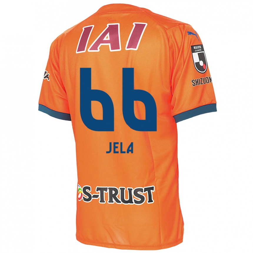 Hombre Fútbol Camiseta Jelani Reshaun Sumiyoshi #66 Naranja Azul 1ª Equipación 2024/25 México