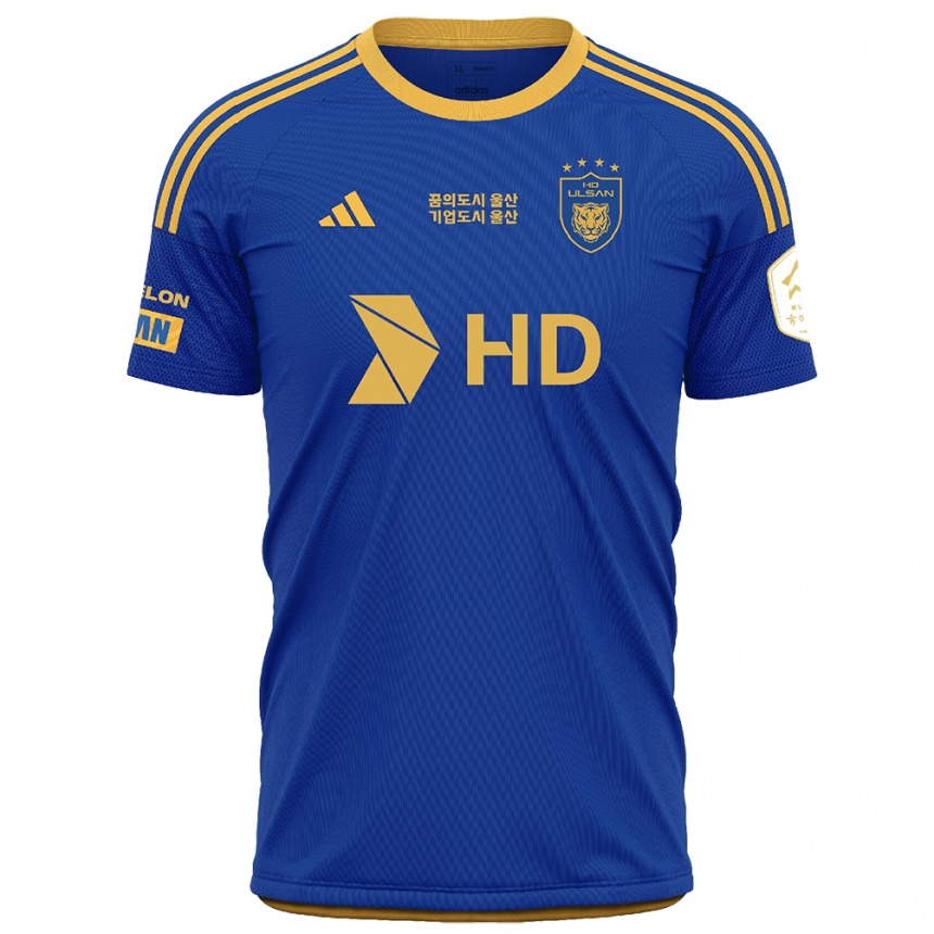 Hombre Fútbol Camiseta Darijan Bojanic #6 Azul Amarillo 1ª Equipación 2024/25 México