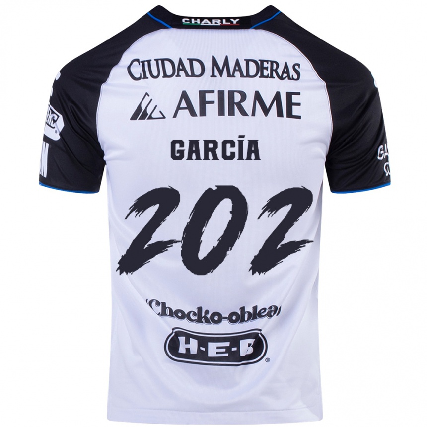 Hombre Fútbol Camiseta Diego García #202 Azul Negro 1ª Equipación 2024/25 México