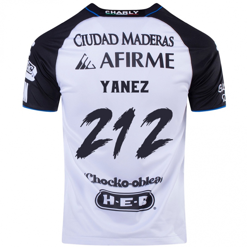 Hombre Fútbol Camiseta Sebastián Yánez #212 Azul Negro 1ª Equipación 2024/25 México