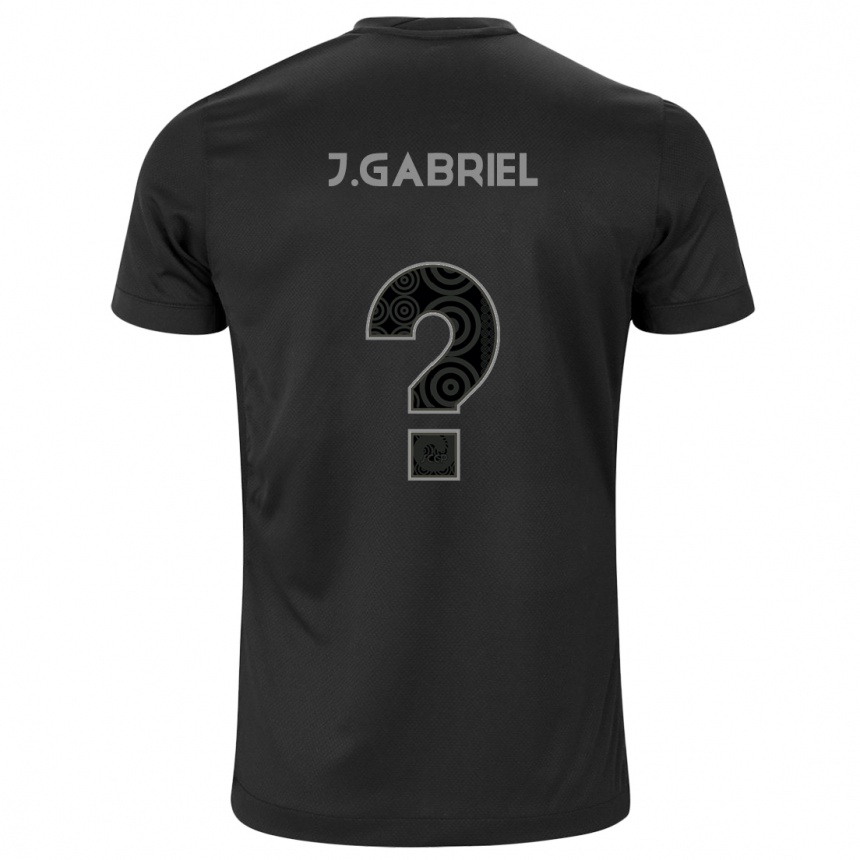 Hombre Fútbol Camiseta João Gabriel #6 Negro 2ª Equipación 2024/25 México