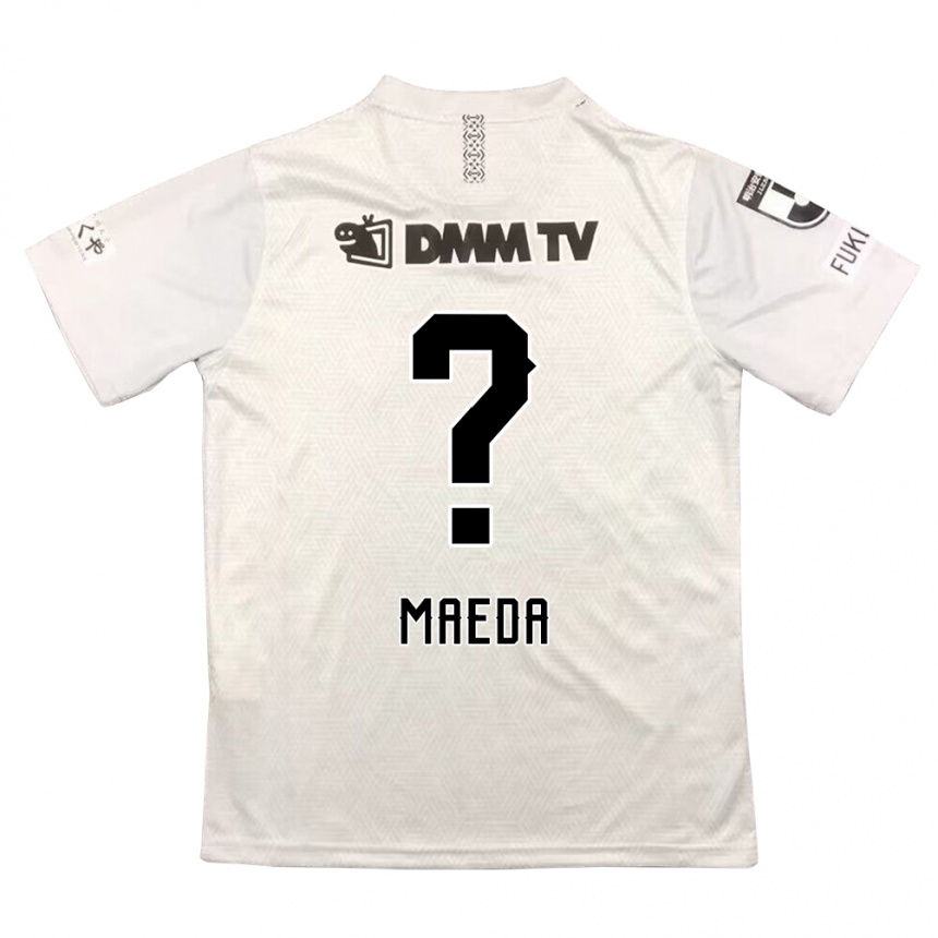 Hombre Fútbol Camiseta Ichika Maeda #0 Gris Negro 2ª Equipación 2024/25 México