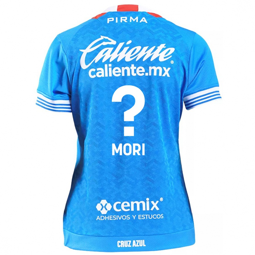 Mujer Fútbol Camiseta Ramiro Funes Mori #0 Cielo Azul 1ª Equipación 2024/25 México