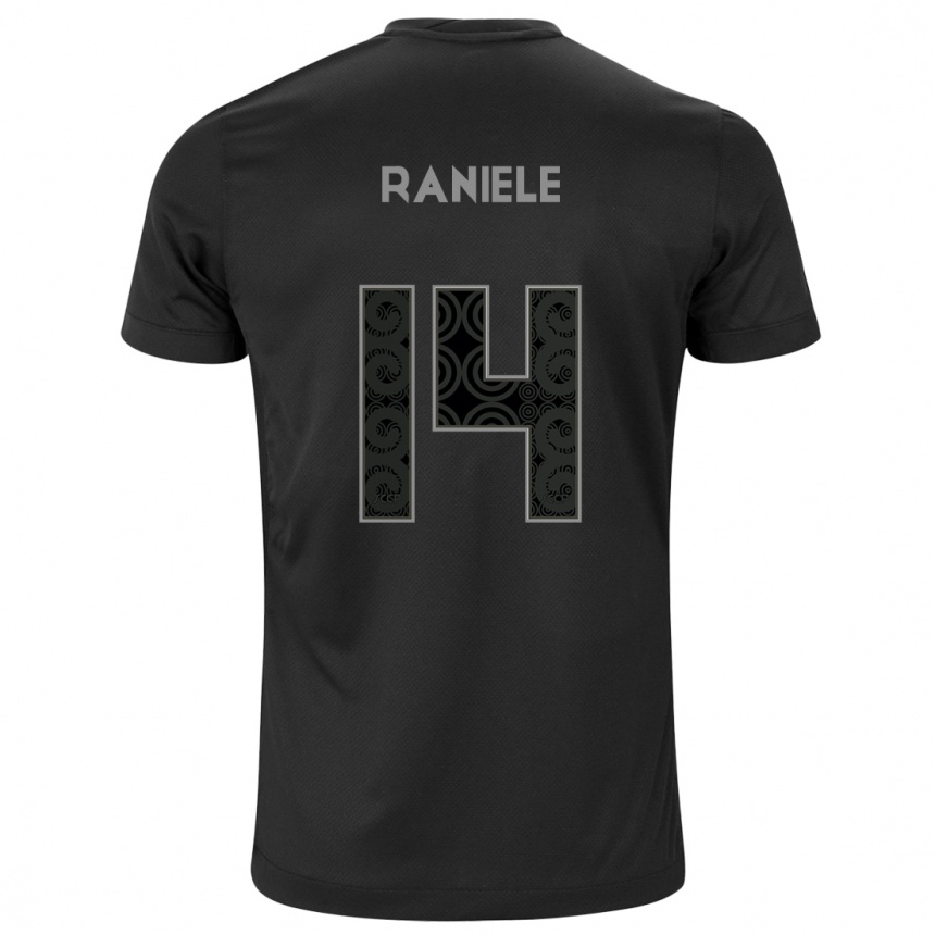 Mujer Fútbol Camiseta Raniele #14 Negro 2ª Equipación 2024/25 México