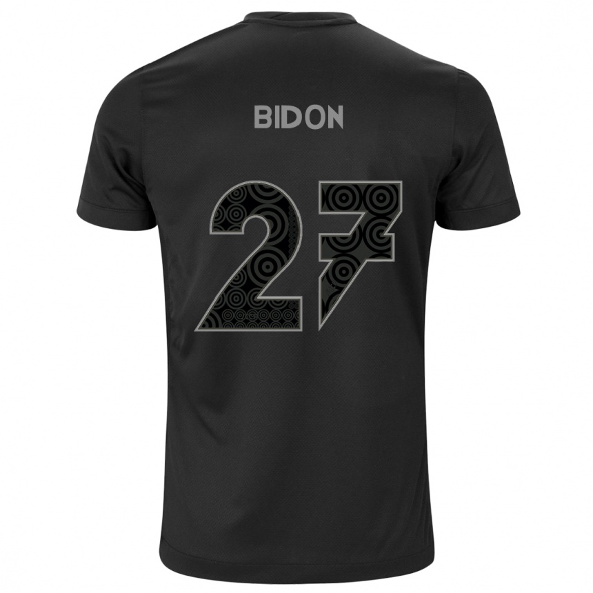 Mujer Fútbol Camiseta Breno Bidon #27 Negro 2ª Equipación 2024/25 México